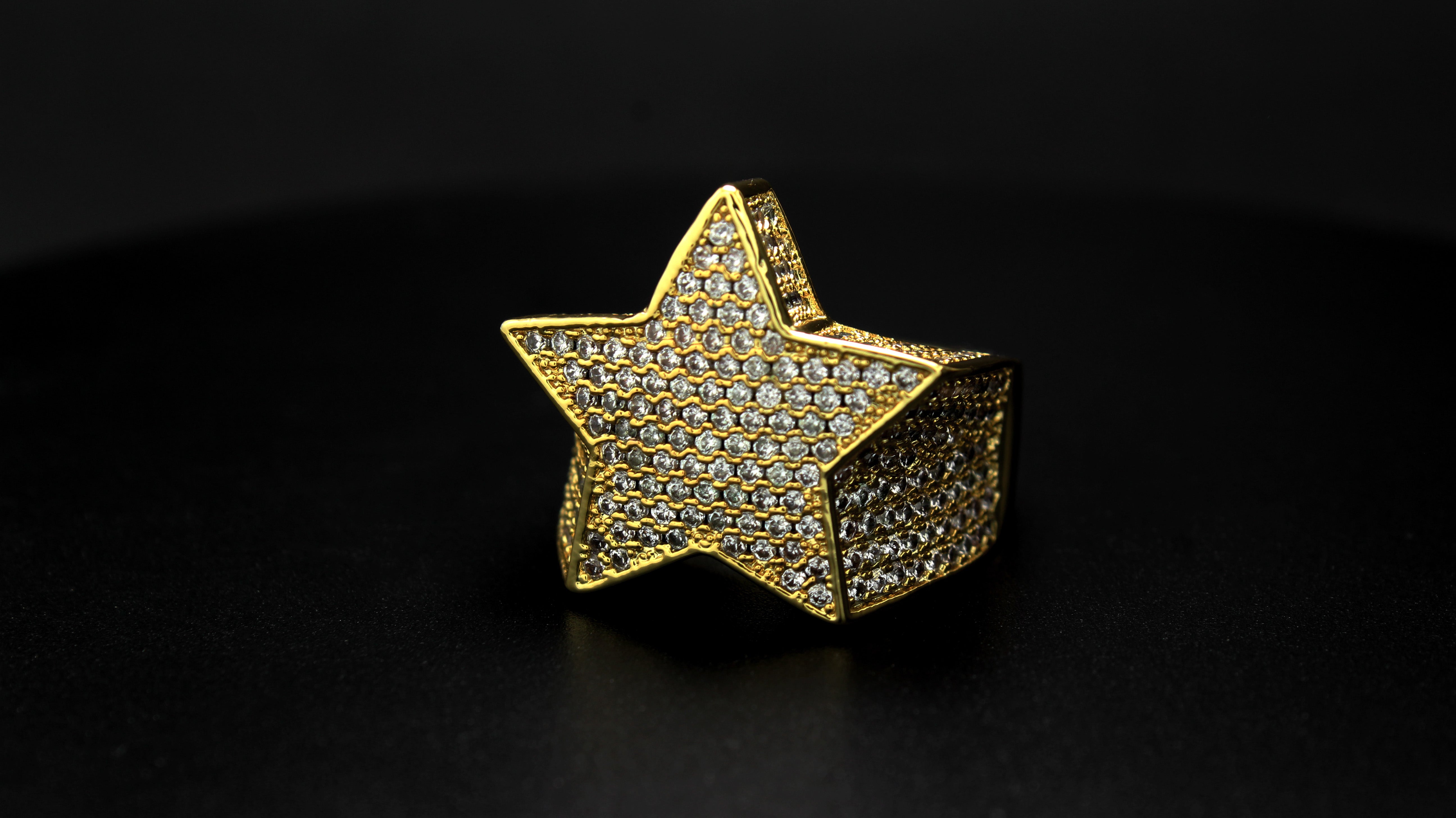 Star ring hot sale for men